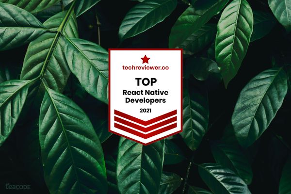 TeaCode Listed among Top React Native Companies of 2021